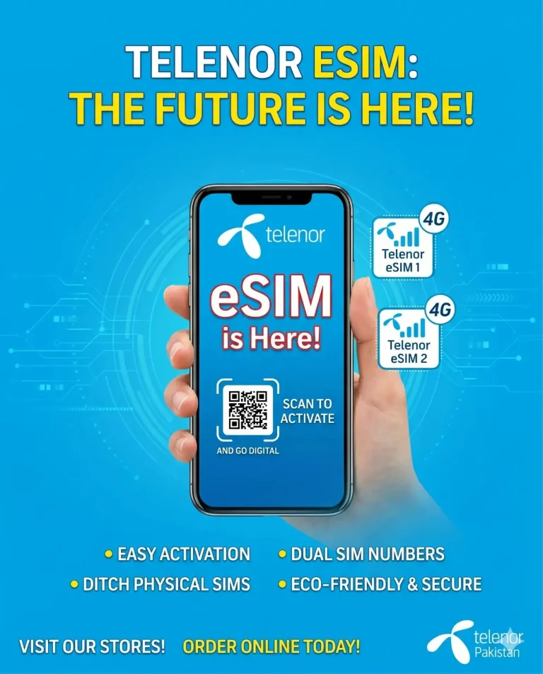 Telenor eSIM in Pakistan- Step-by-Step Guide 5 telenor esim