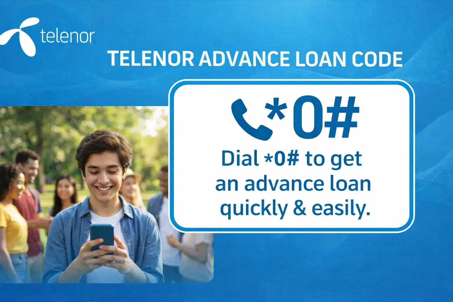 Telenor Advance loan code