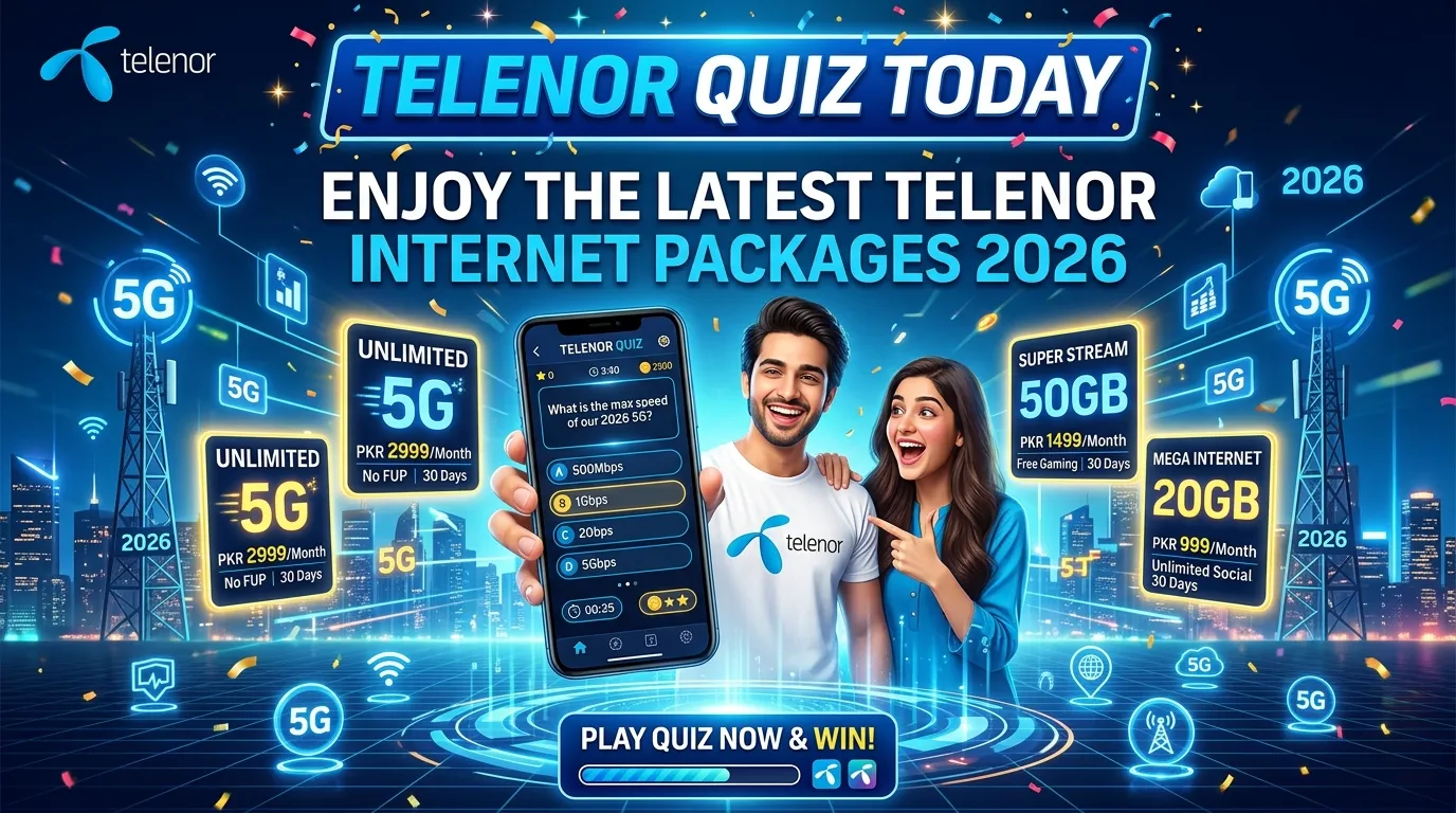 Telenor Internet Packages